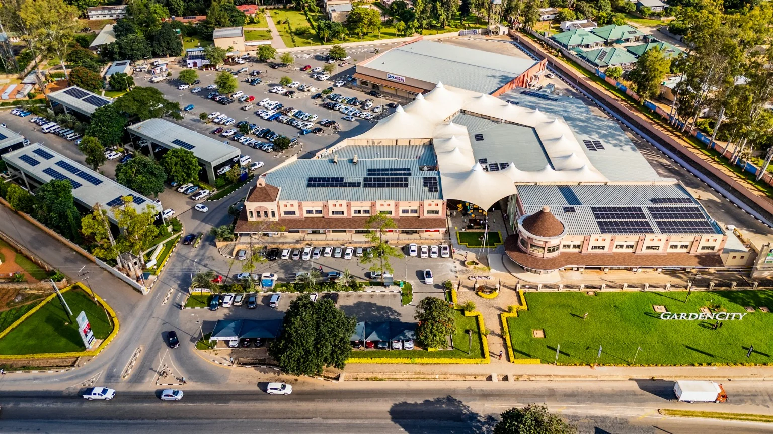 Garden City aerial