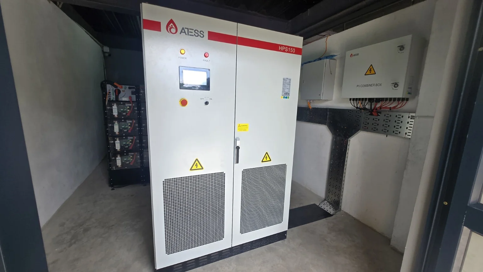 ATESS hybrid inverter at Prudential