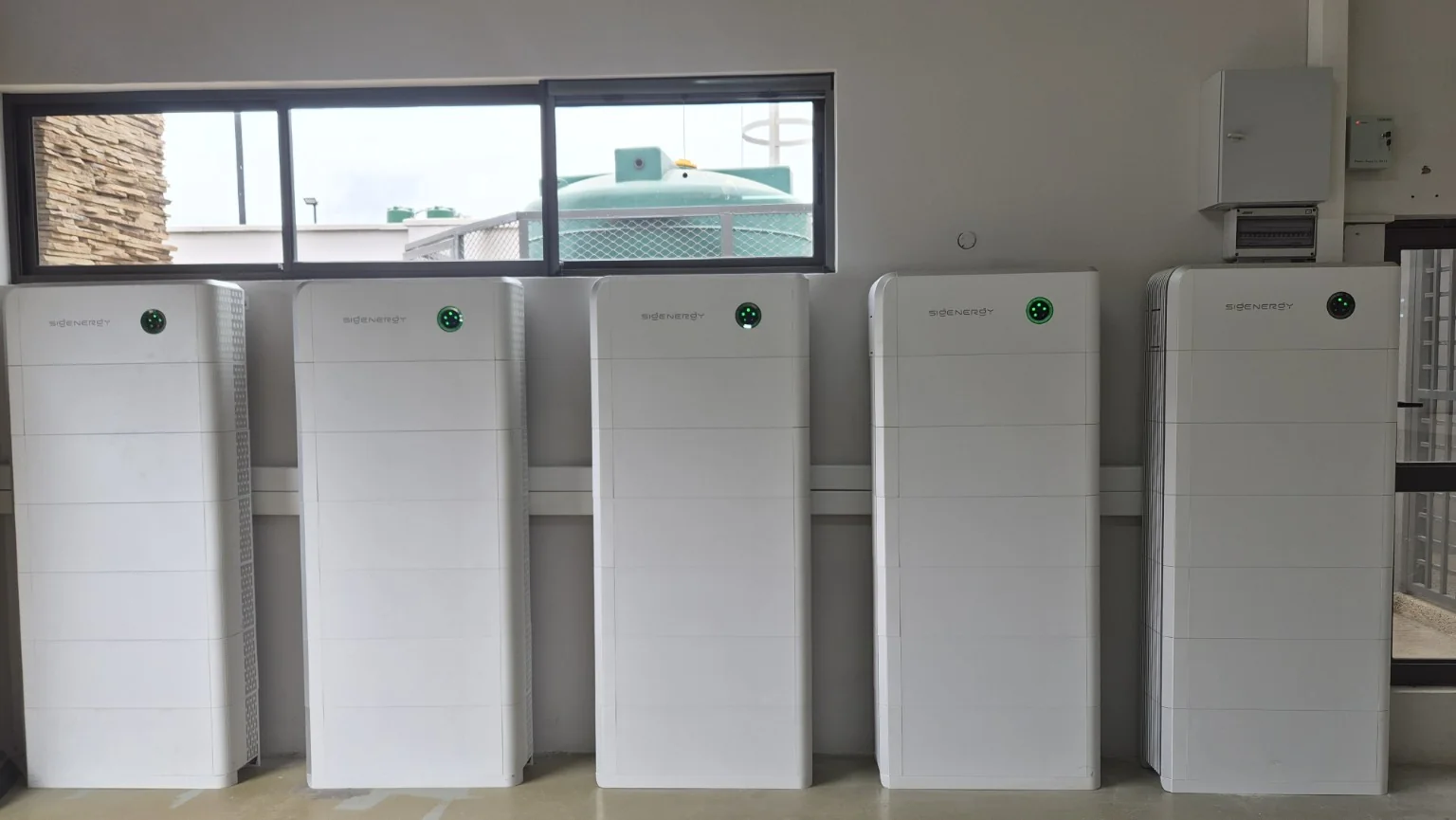 300 kWh Sigenergy battery installation