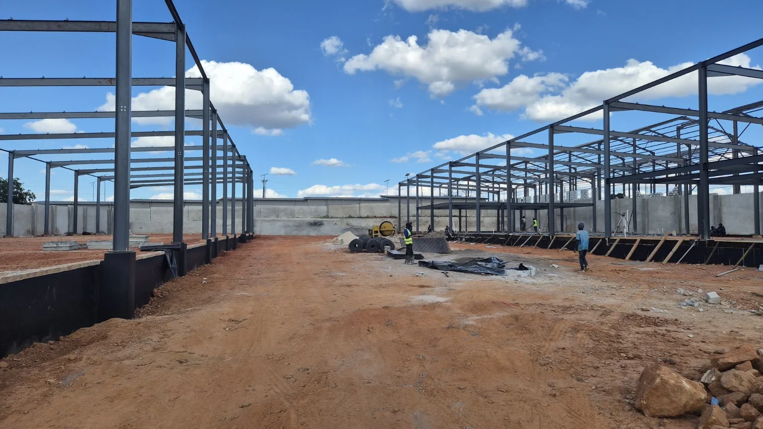 The Block warehouse development